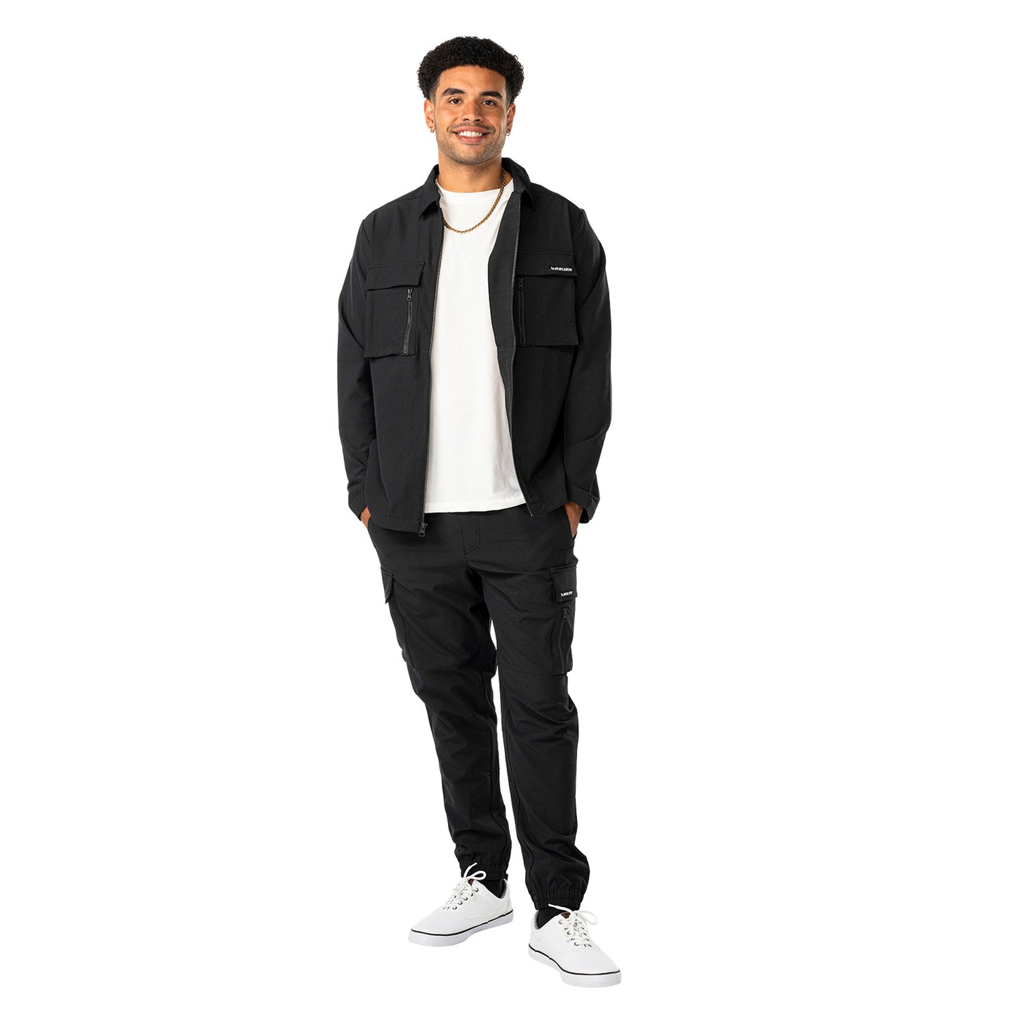 Bauer FLC Shacket - schwarz - Sr.