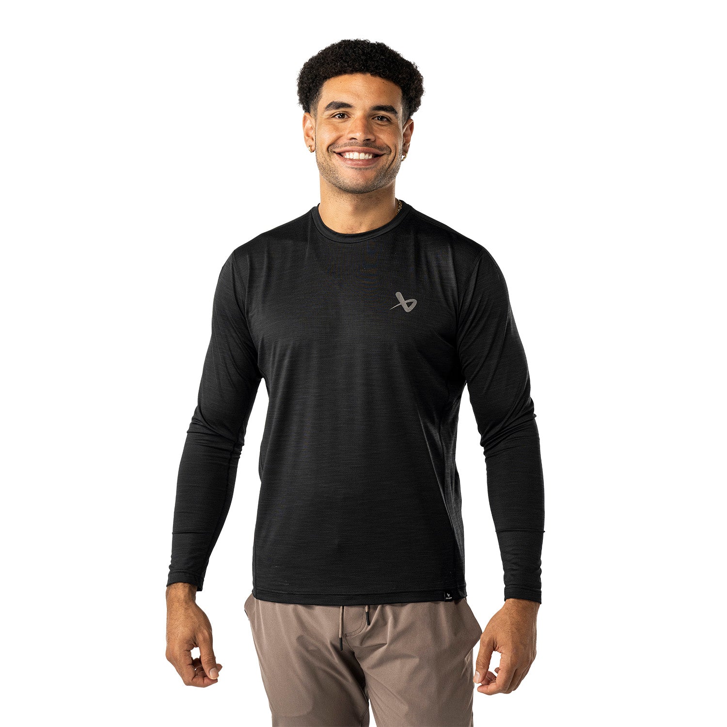 Bauer FLC Core LS Tech Tee - schwarz - Sr.