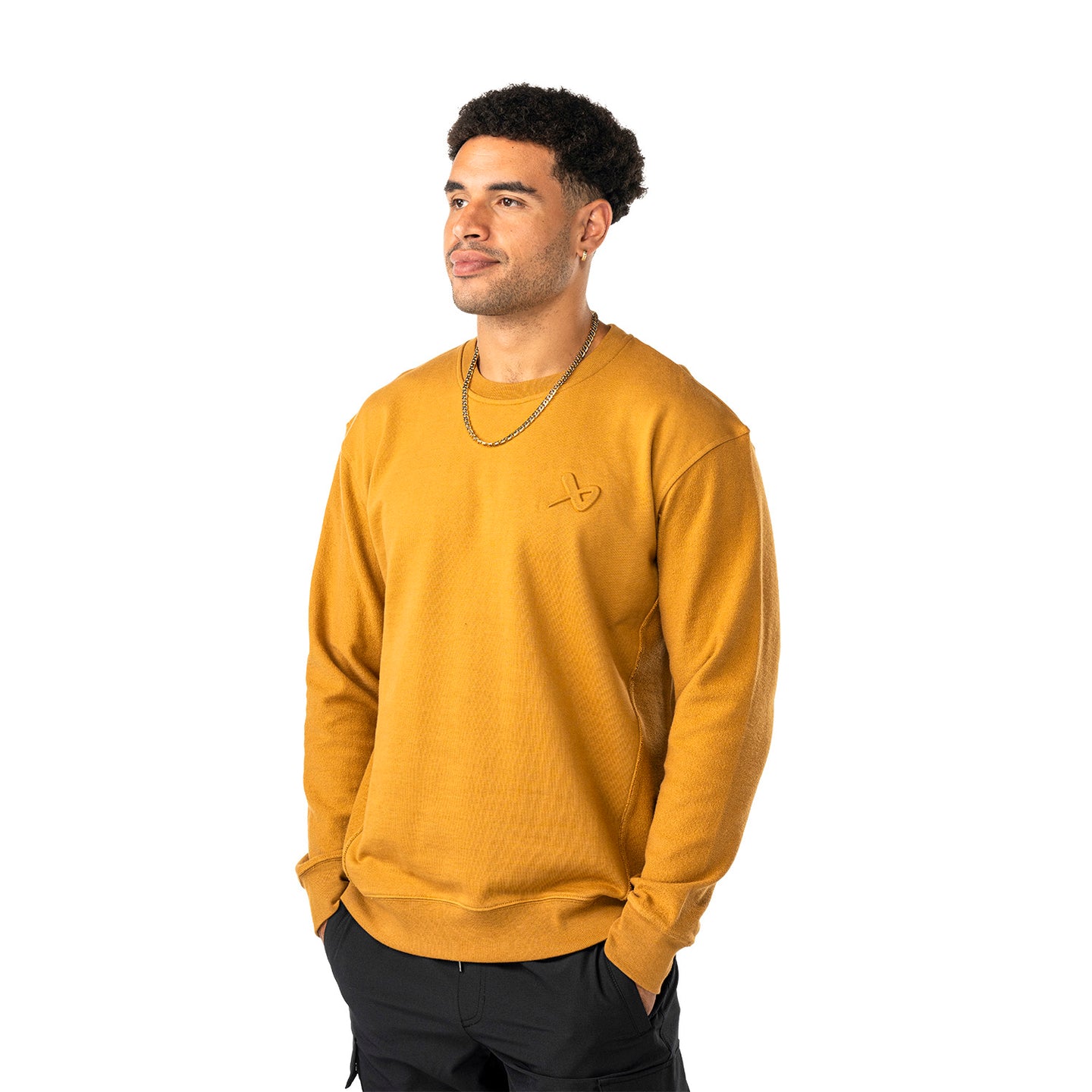 Bauer Mixed Crew - golden brown - Sr.