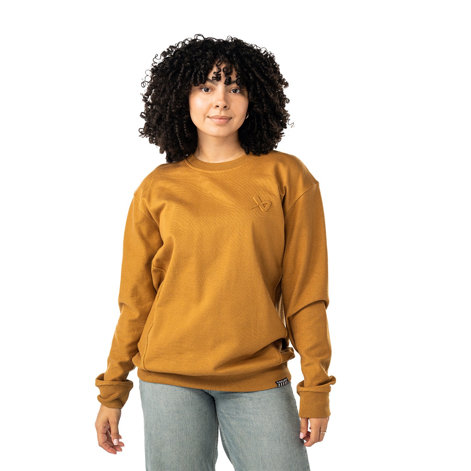 Bauer Mixed Crew - golden brown - Sr.