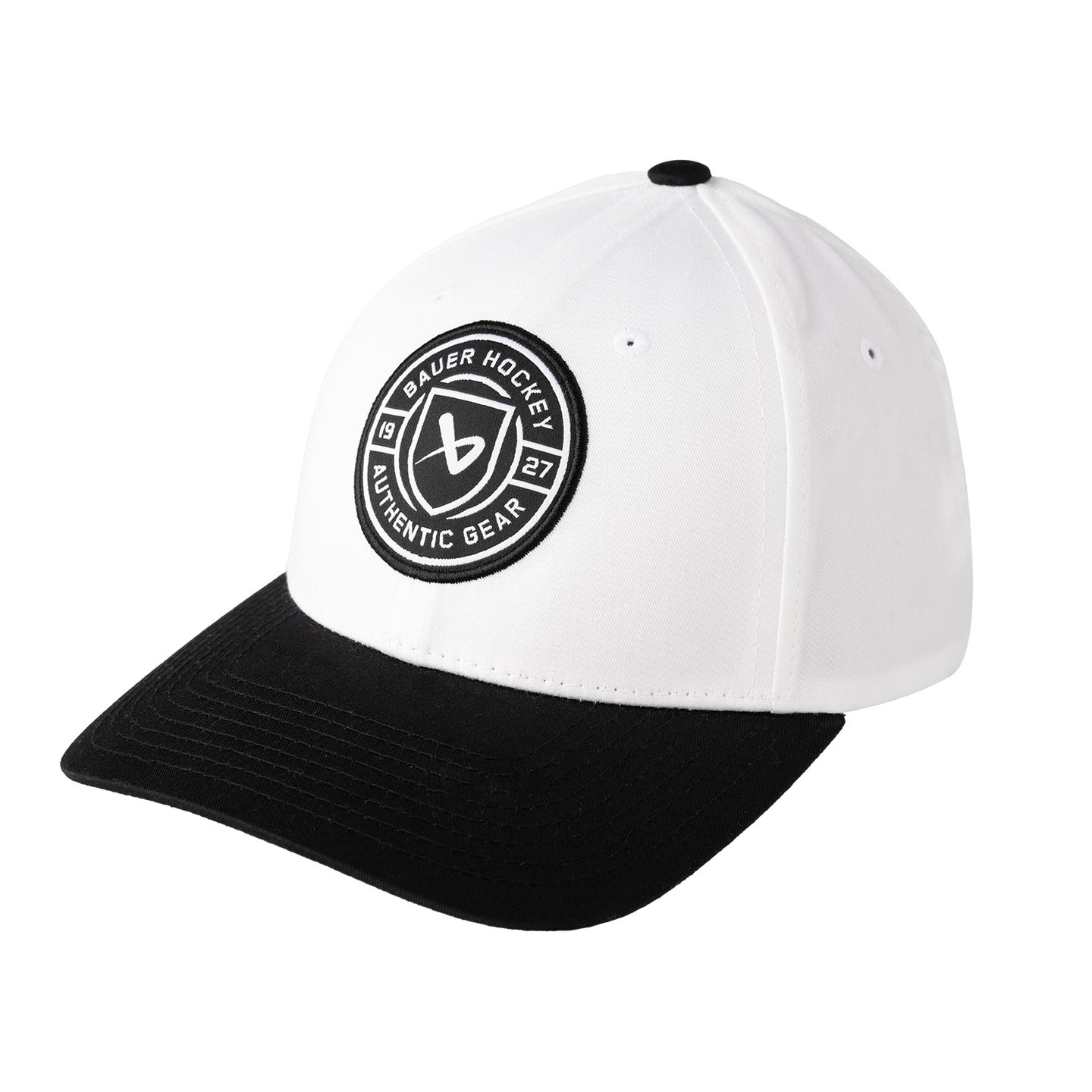 Bauer B&W Patch Cap - schwarz/weiß - Sr.