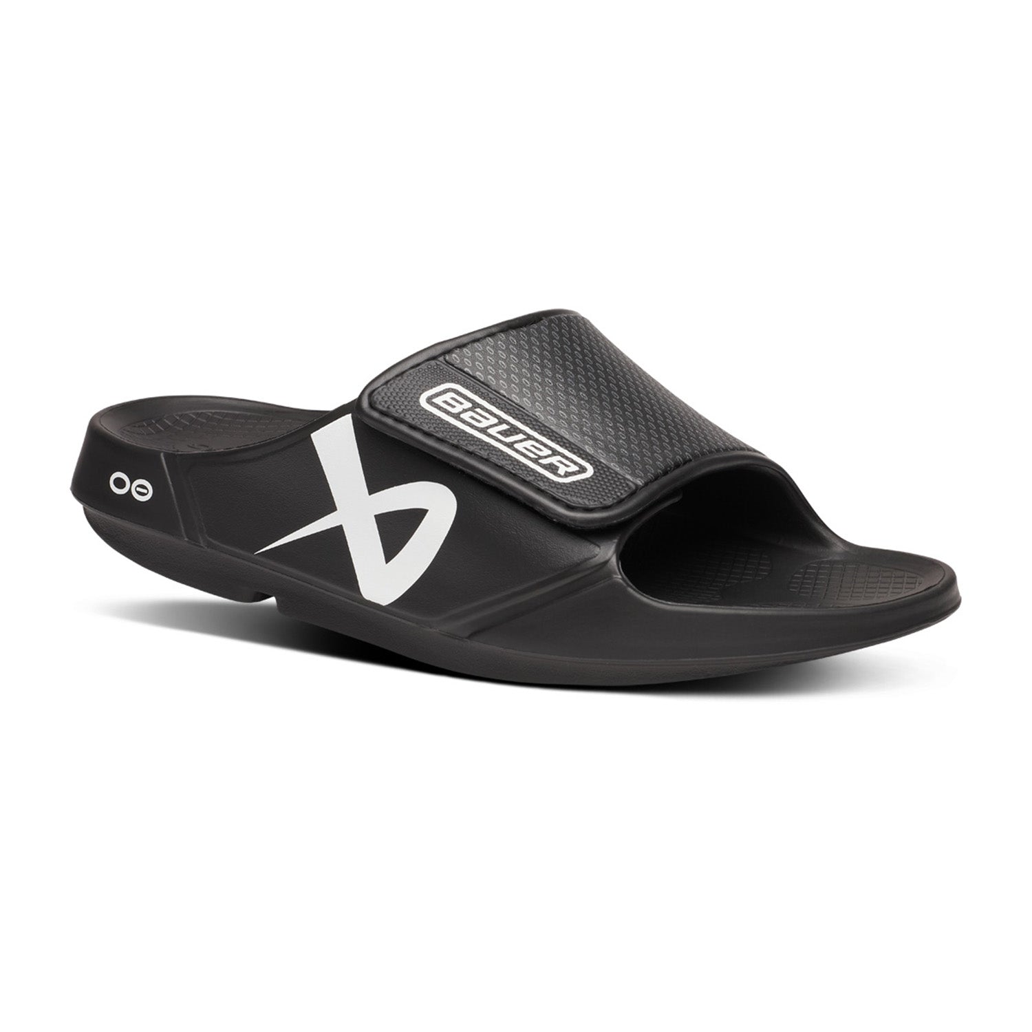 Bauer OOFOS® Sport Flex Slide - schwarz - Sr.