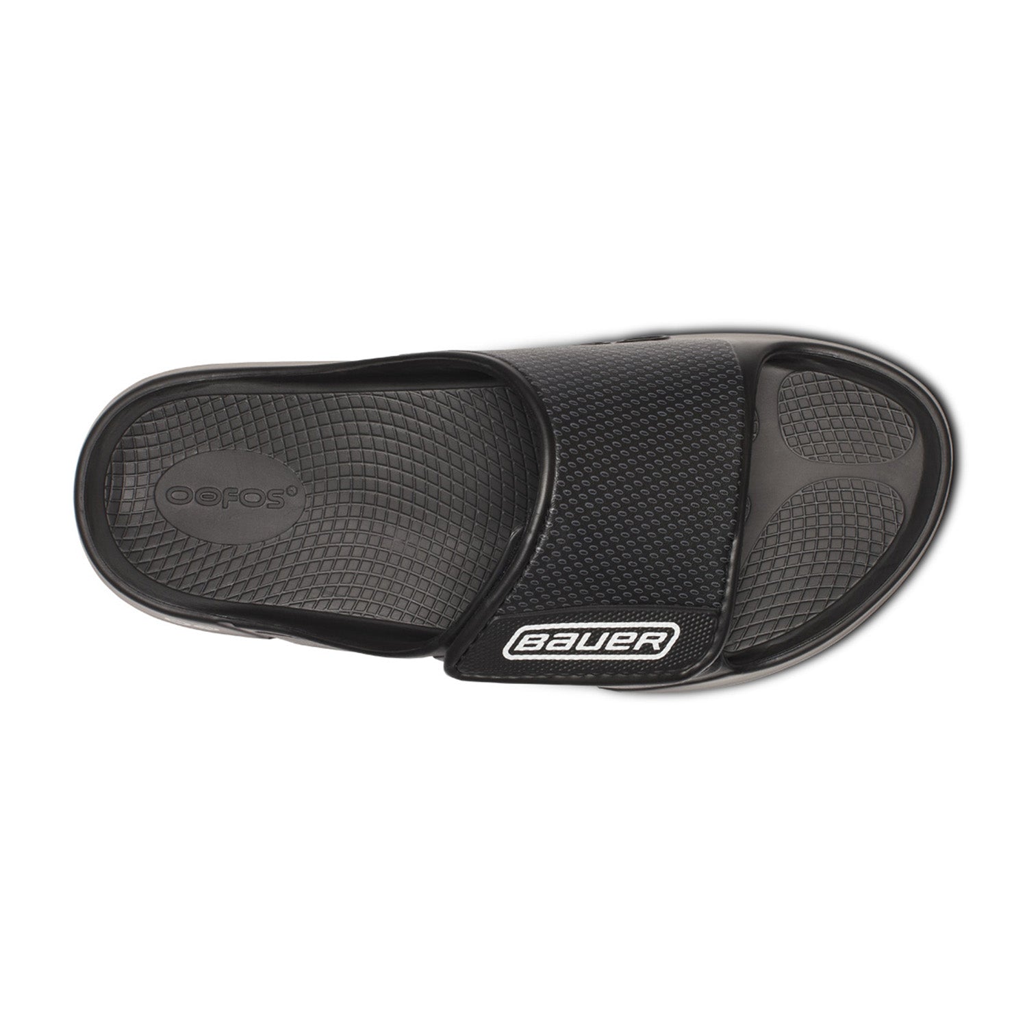 Bauer OOFOS® Sport Flex Slide - schwarz - Sr.