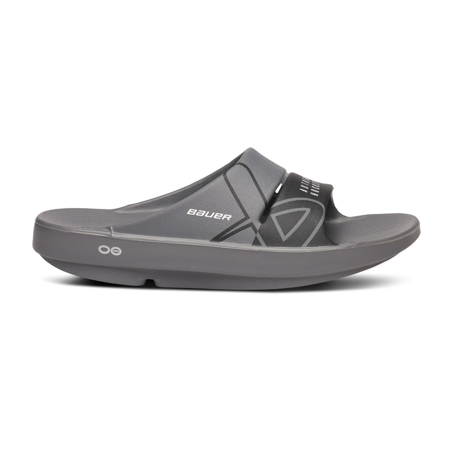 Bauer OOFOS® Sport Slide - grau - Sr.