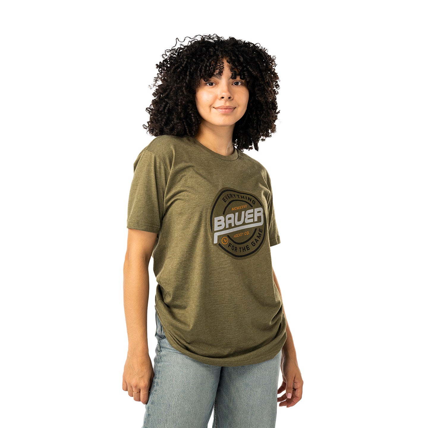 Bauer SS Graphic Tee - grün - Sr.