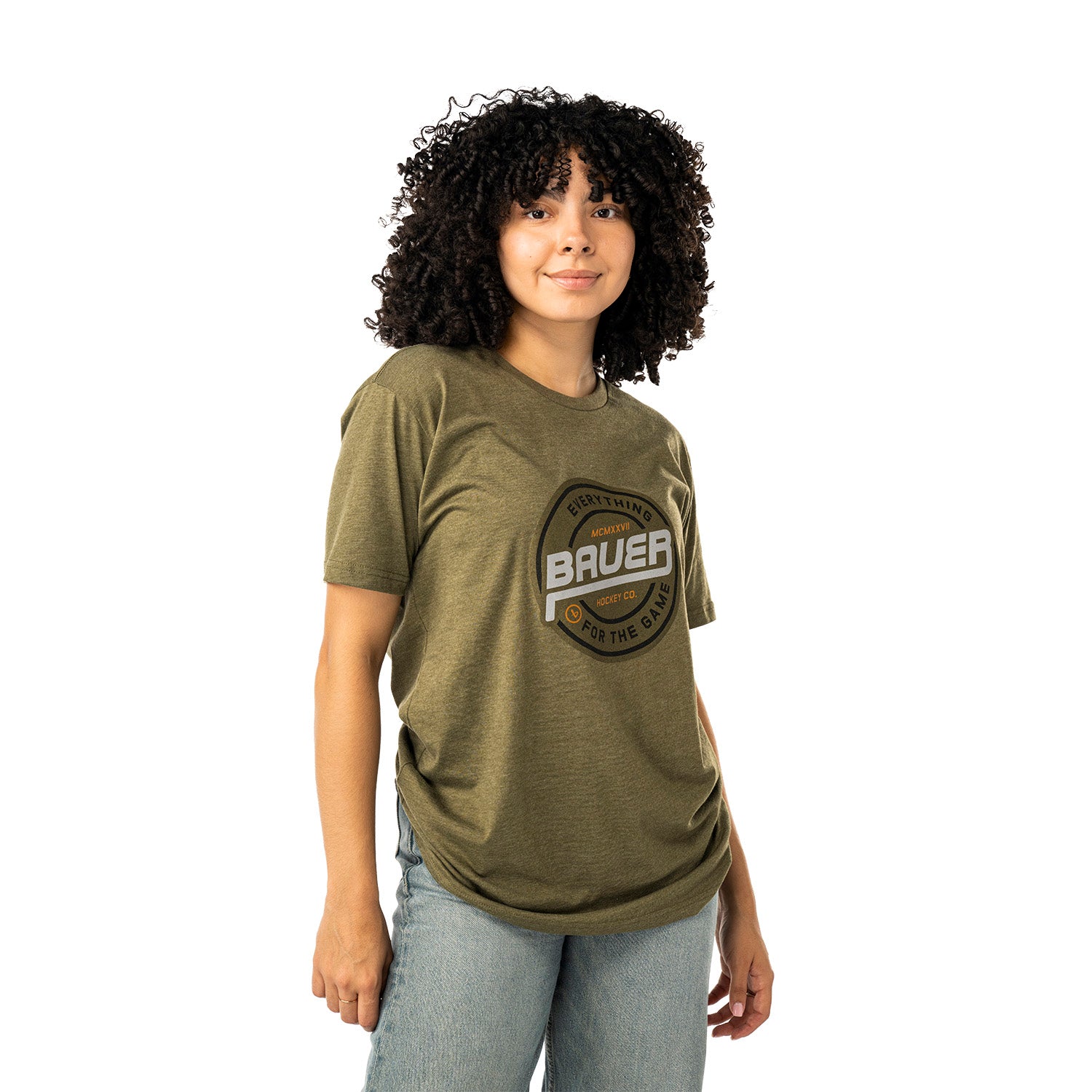 Bauer SS Graphic Tee - grün - Sr.