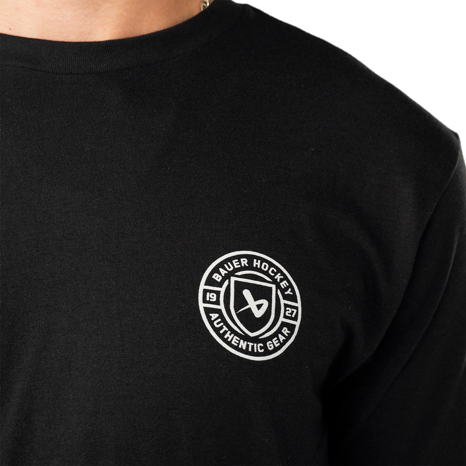 Bauer SS Graphic Tee - schwarz - Sr.