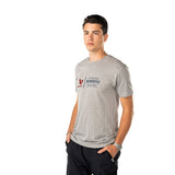 Bauer SS Graphic Tee - grau meliert - Sr.
