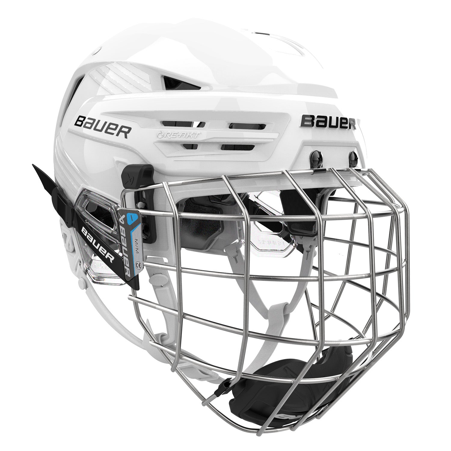 Bauer Helm mit Gitter Re-Akt 90