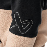 Bauer Polarfleece Hoodie - schwarz/tau - Sr.