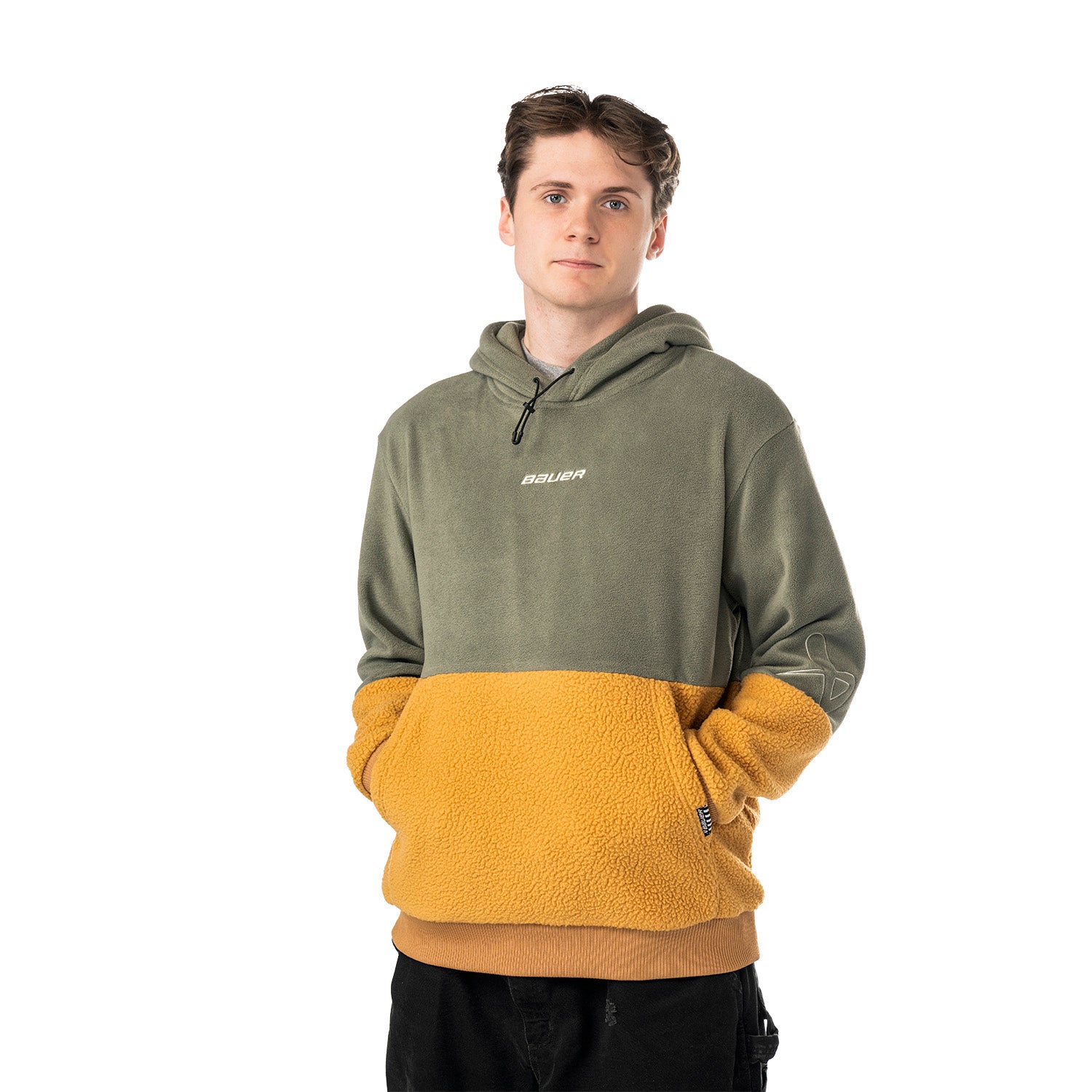 Bauer Polarfleece Hoodie - bas/car - Sr.