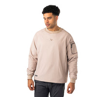 Bauer Filled Crewneck - lt. taupe - Sr.