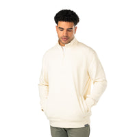 Bauer Quilted 1/4 Zip - cremefarben - Sr.