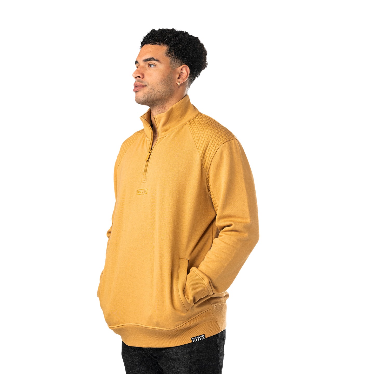 Bauer Quilted 1/4 Zip - caramel - Sr.