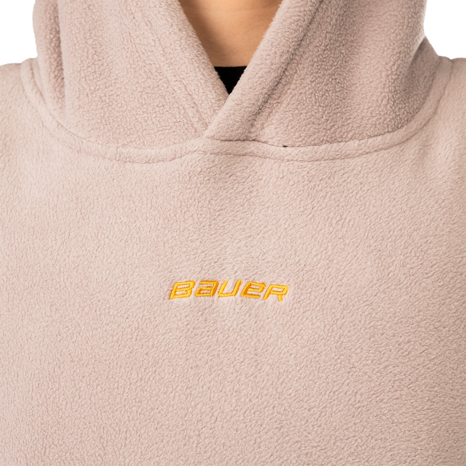 Bauer Polarfleece Hoodie - tau/schwarz - Yth.