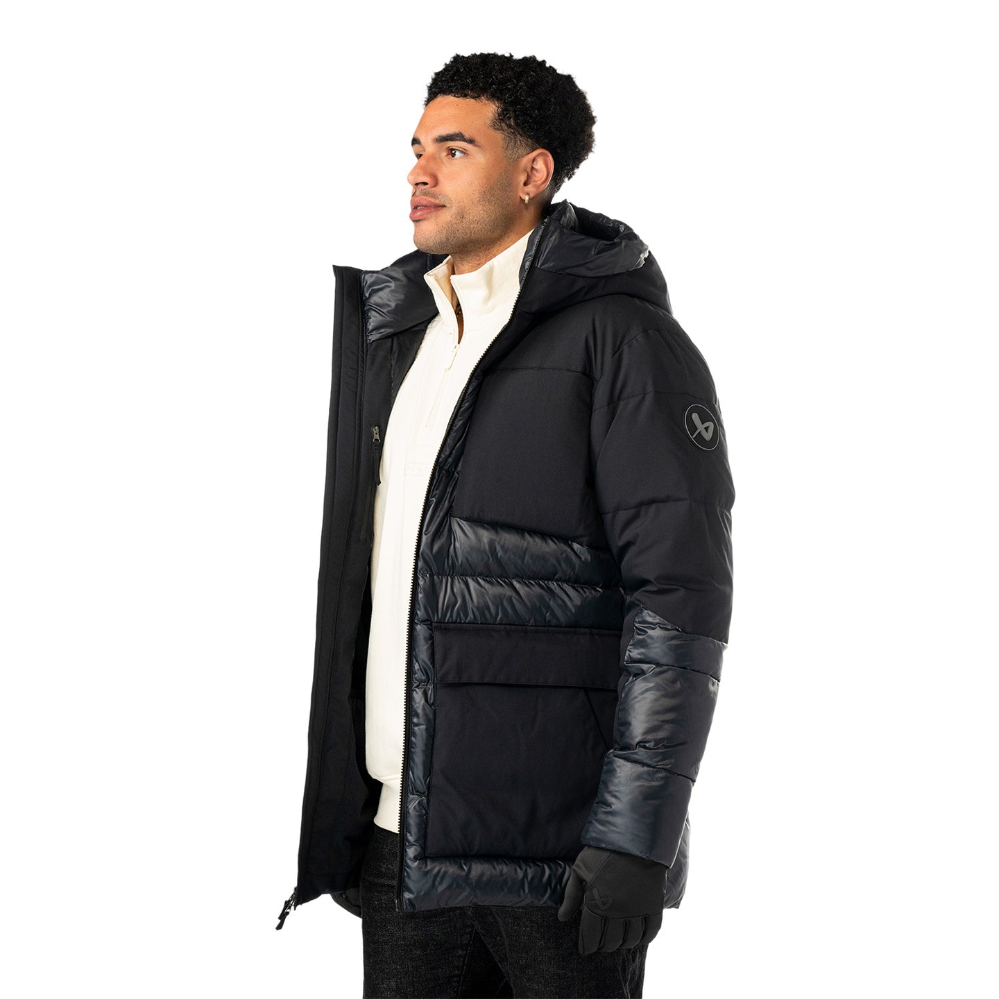 Bauer Men's Ultimate Puffer Jacke - schwarz - Sr.