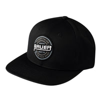 Bauer Twill Snapback - schwarz - Yth.