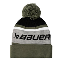 Bauer Intarsia Knit Pom - grau/grün - Yth.