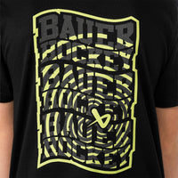Bauer LS Graphic Tee - schwarz - Yth.
