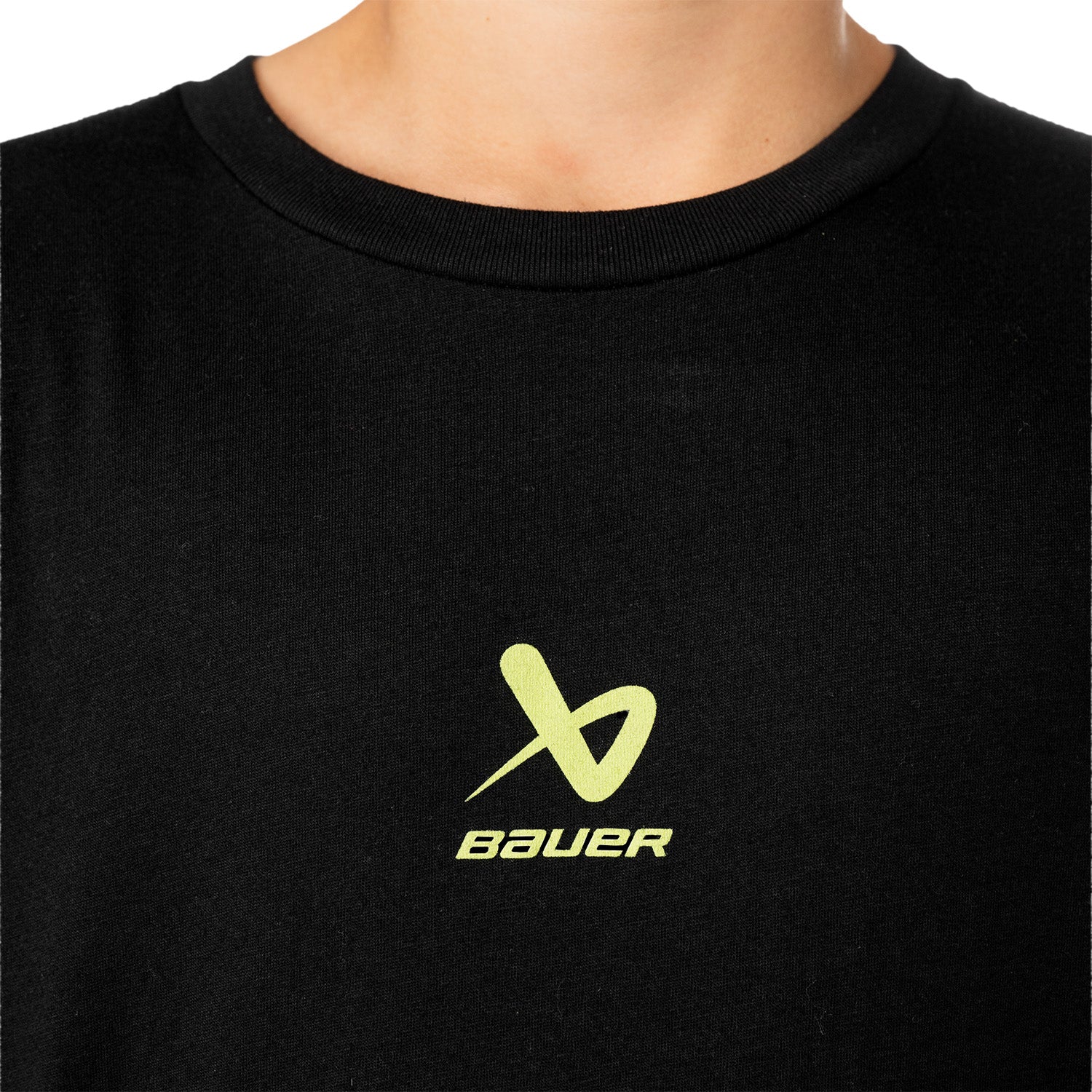 Bauer LS Graphic Tee - schwarz - Yth.