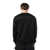 Bauer Knit Woven Crew - schwarz  - Sr.