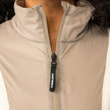 Bauer Damen Polarfleece 1/2 Zip - cremefarben - Sr.