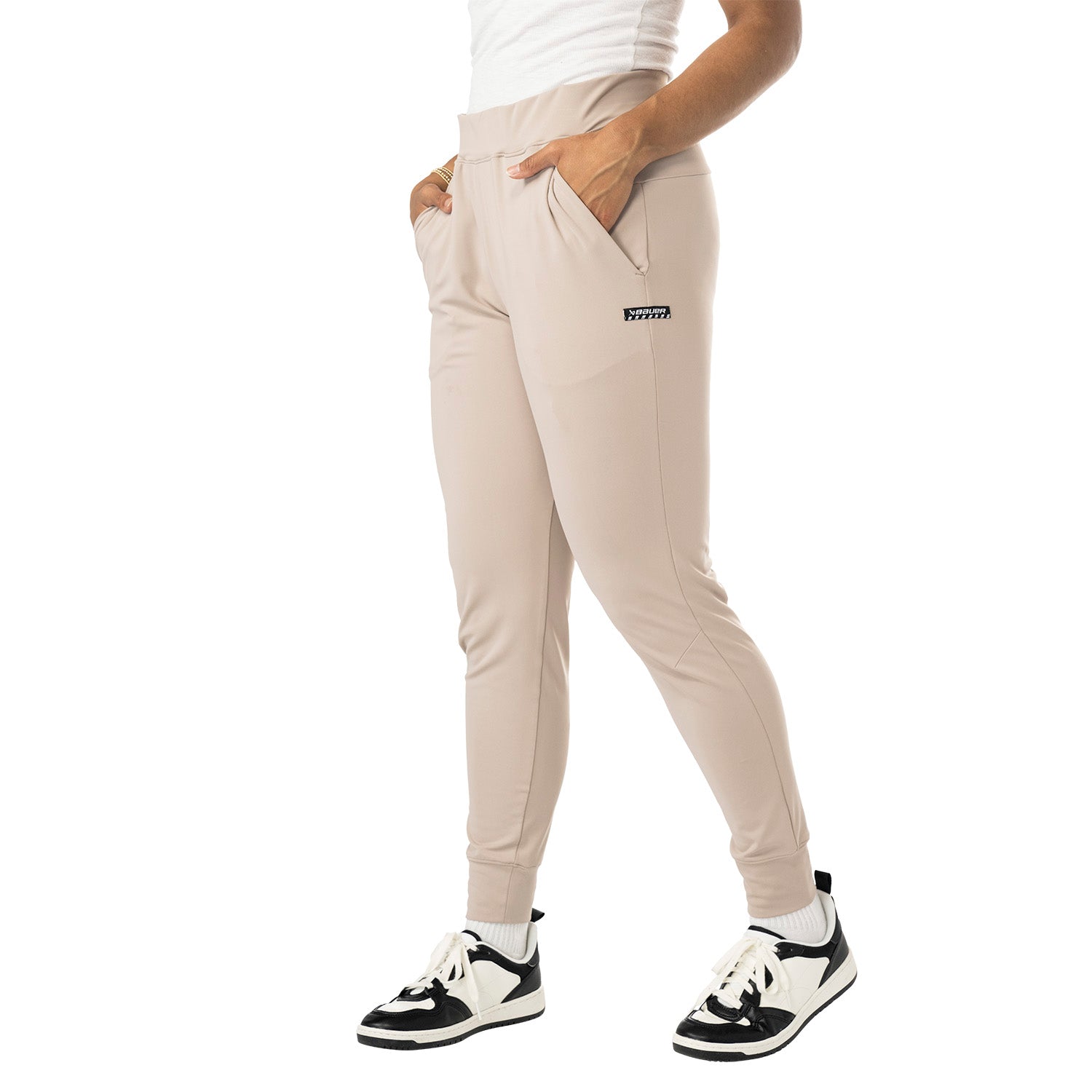 Bauer Damen Tempthread Jogger - lt taupe - Sr.