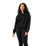 Bauer Damen Quilted 1/4 Zip - schwarz - Sr.