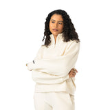 Bauer Damen Quilted 1/4 Zip - cremefarben - Sr.