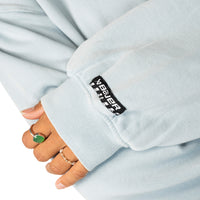 Bauer Damen French Terry Pullover - hellblau - Sr.