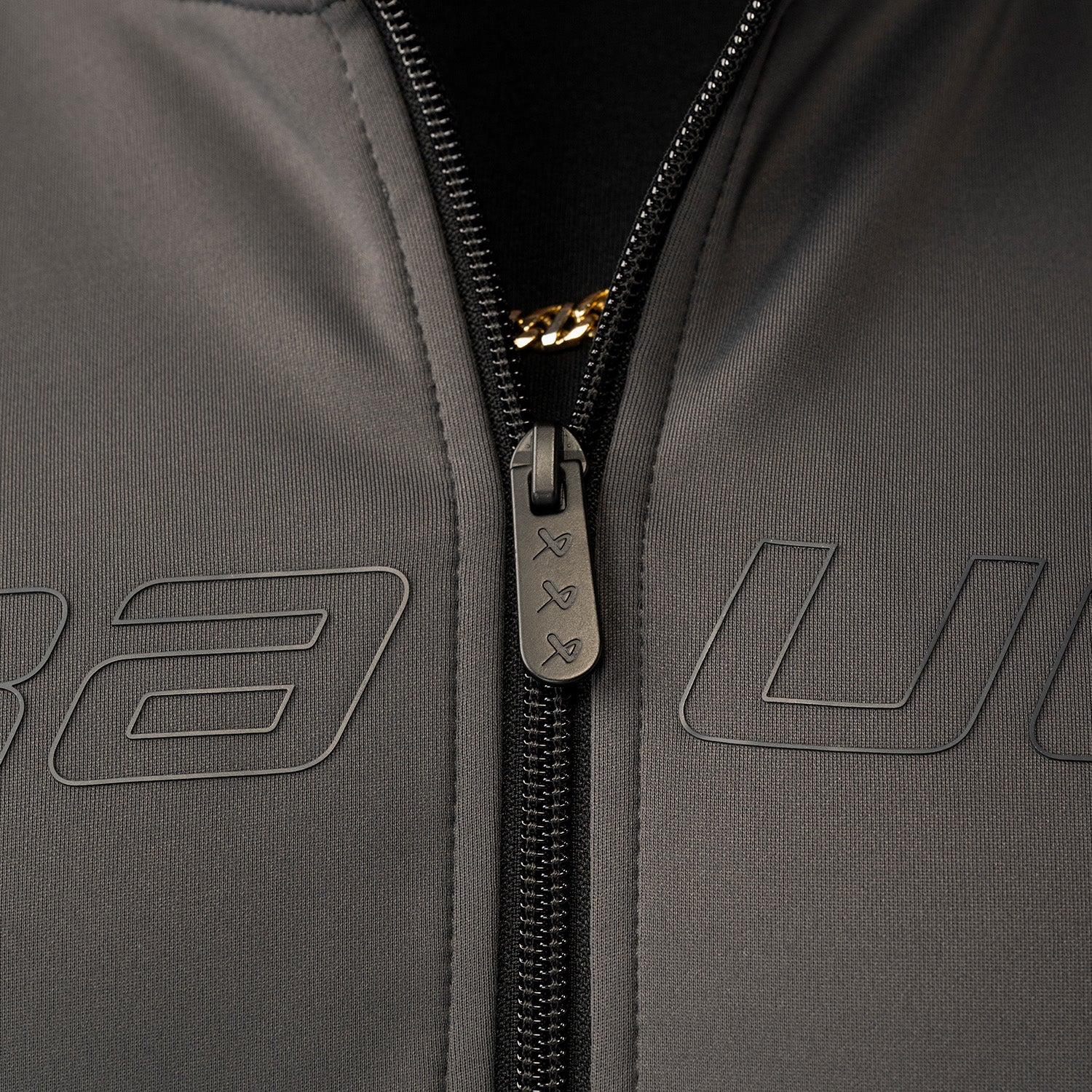Bauer Puffer 1/2 Zip Hoodie - schwarz - Sr.