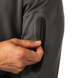 Bauer Puffer 1/2 Zip Hoodie - schwarz - Sr.