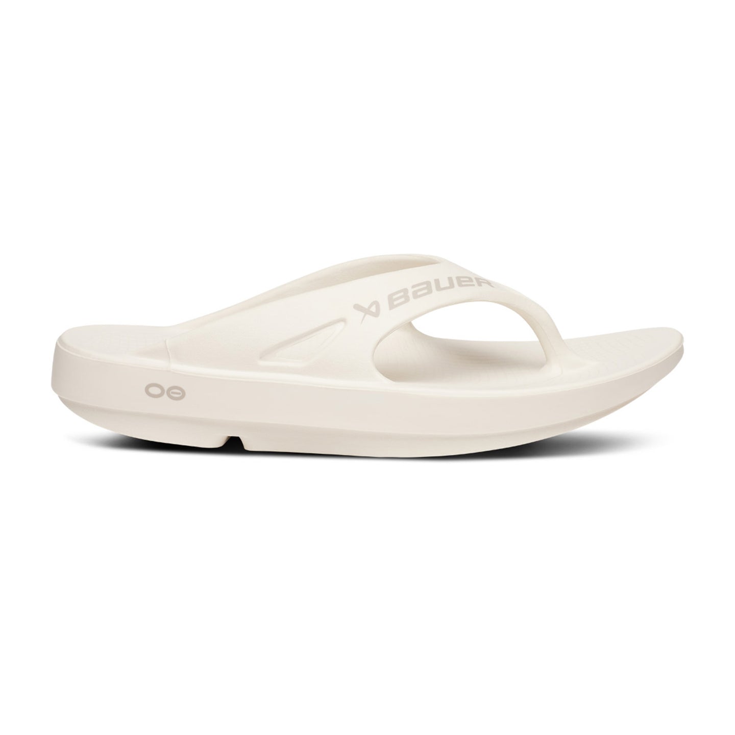 Bauer OOFOS® Sport Sandale - weiß - Sr.