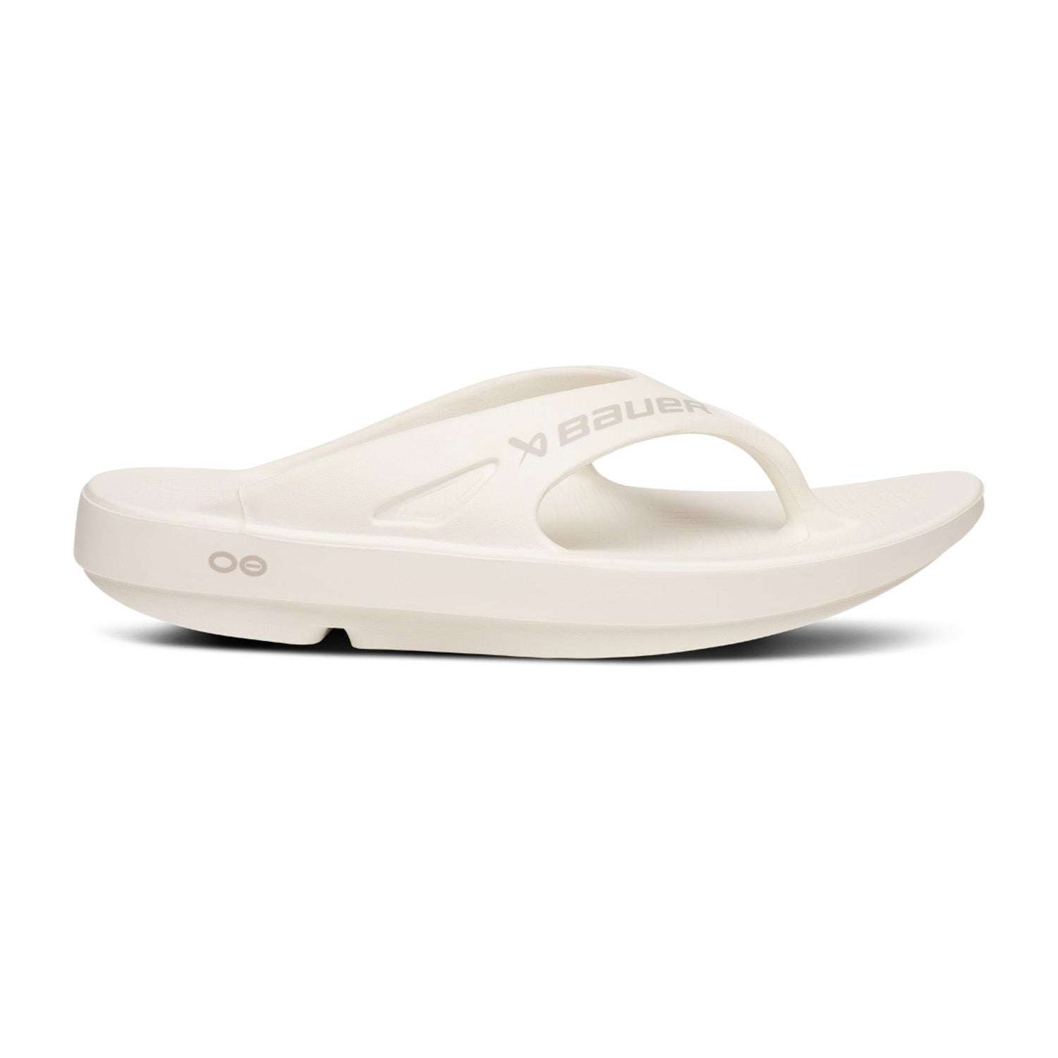 Bauer OOFOS® Sport Sandale - weiß - Sr.