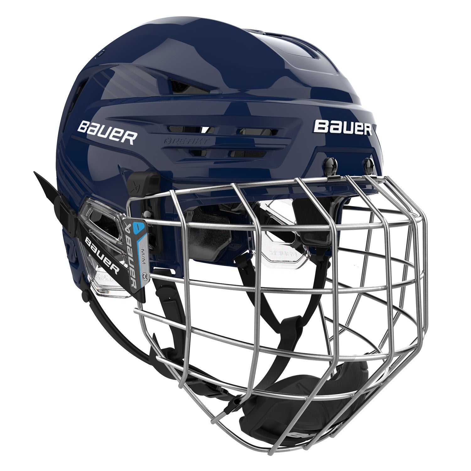 Bauer Helm mit Gitter RE-Akt 70