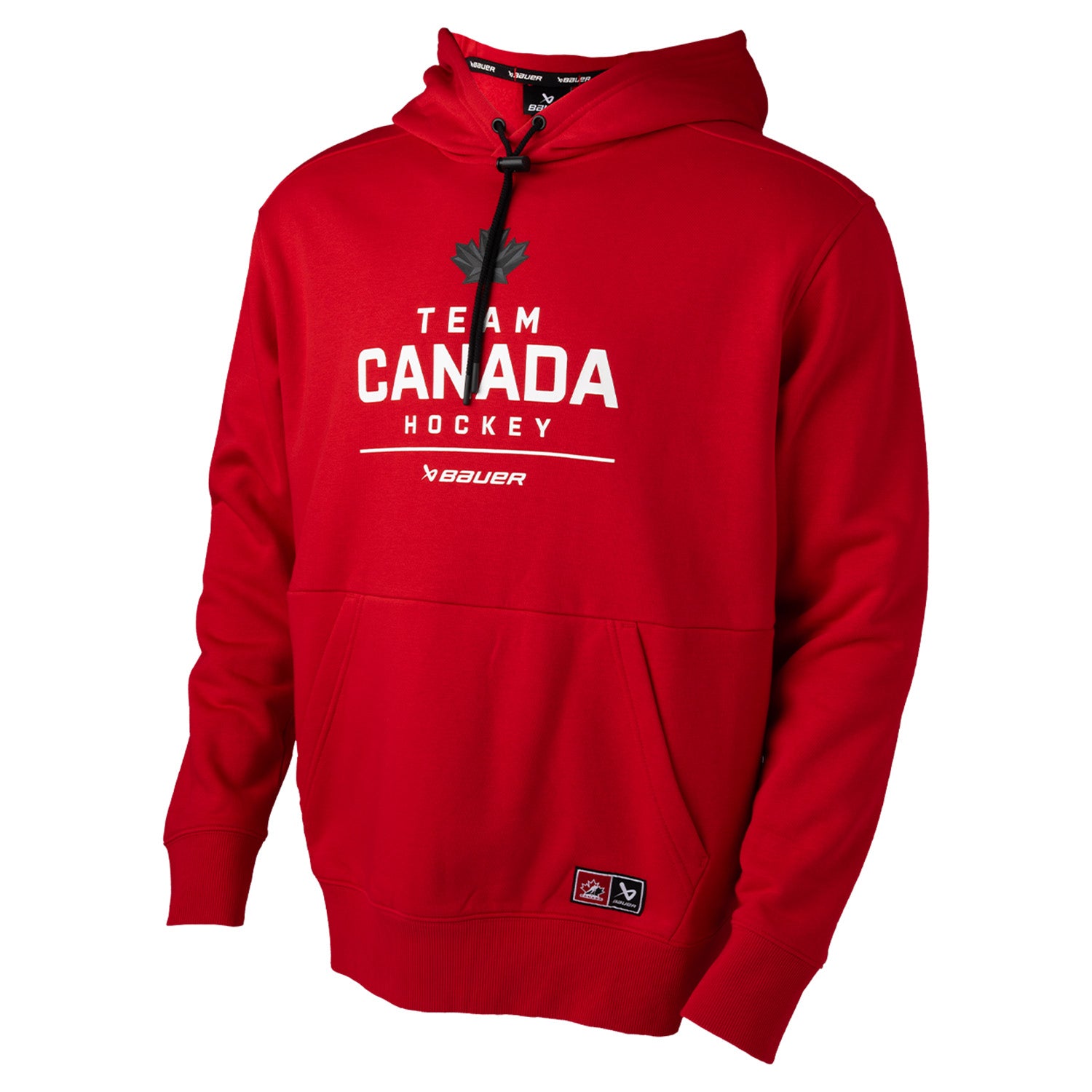 Bauer Hockey Canada Stacked Hoodie - rot - Sr.