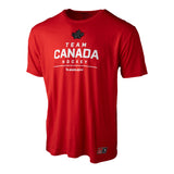 Bauer Hockey Canada Stacked Tee - rot - Sr.