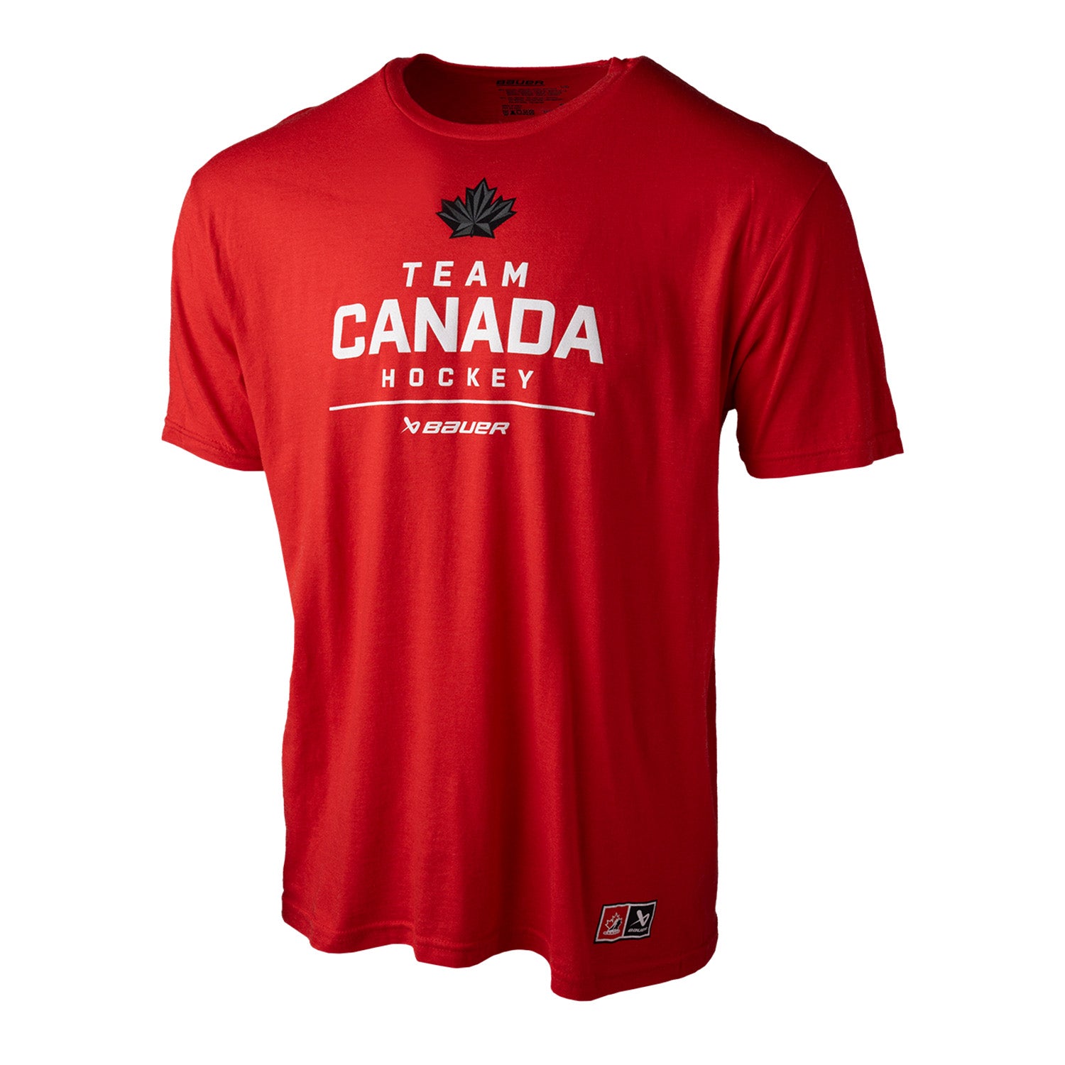 Bauer Hockey Canada Stacked Tee - rot - Sr.