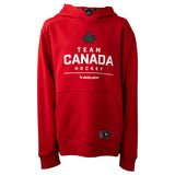 Bauer Hockey Canada Stacked Hoodie - rot - Yth.