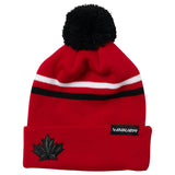 Bauer Hockey Canada Striped Pom - rot - Sr.
