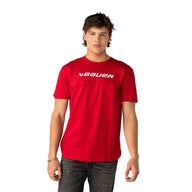 Bauer Everyday Tee - rot - Sr.