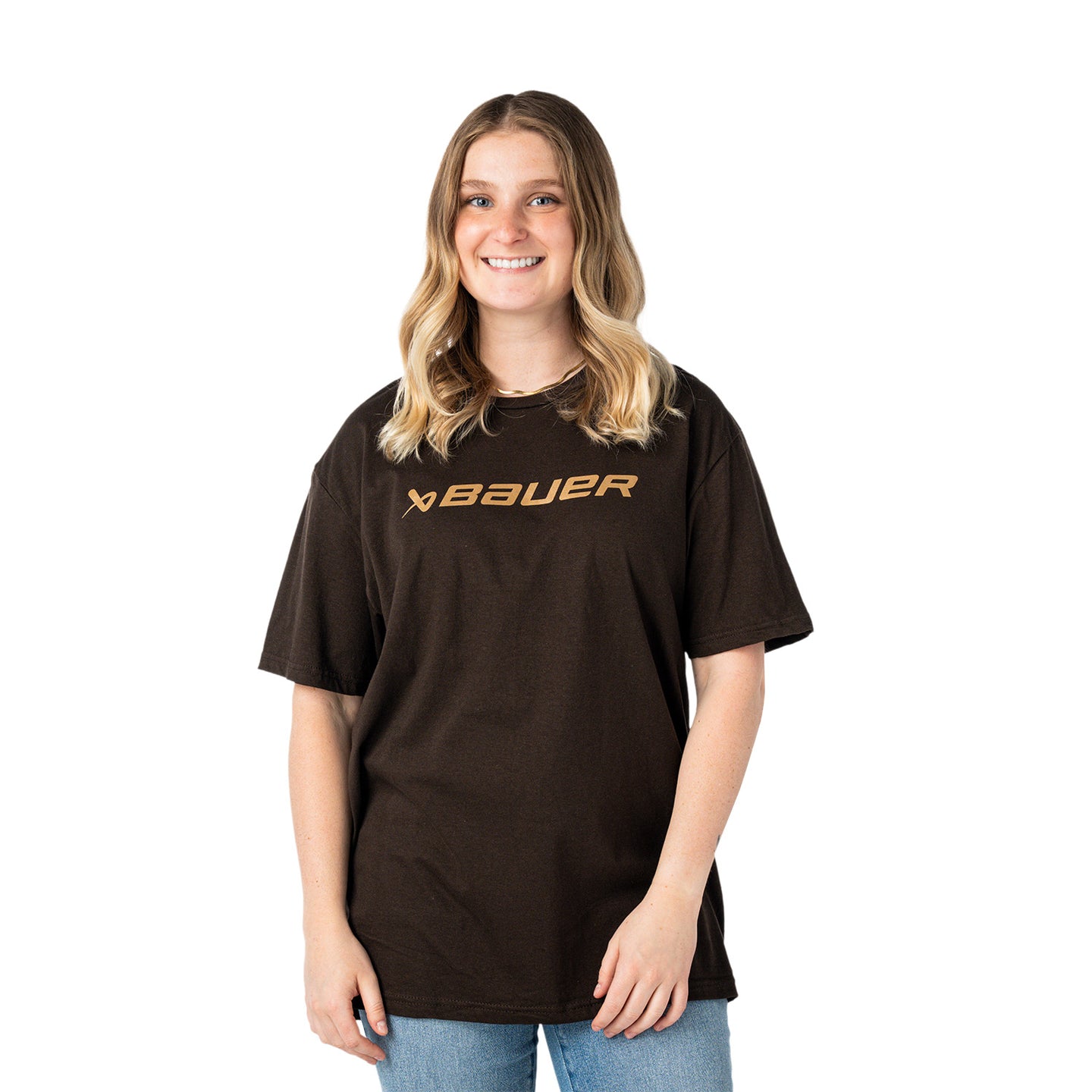 Bauer Everyday Tee - chocolate - Sr.