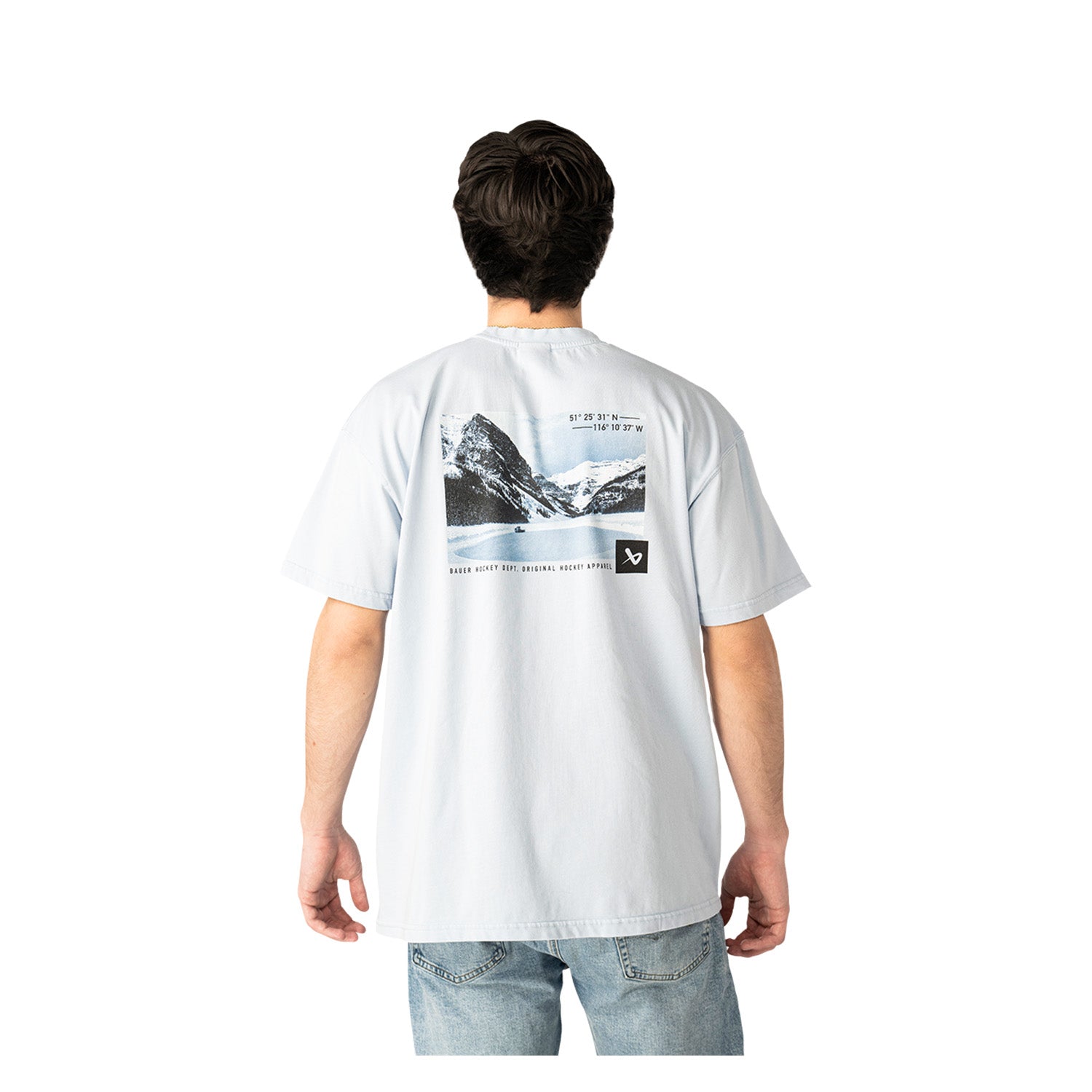 BAUER Boxy Tee - skyway - Sr.