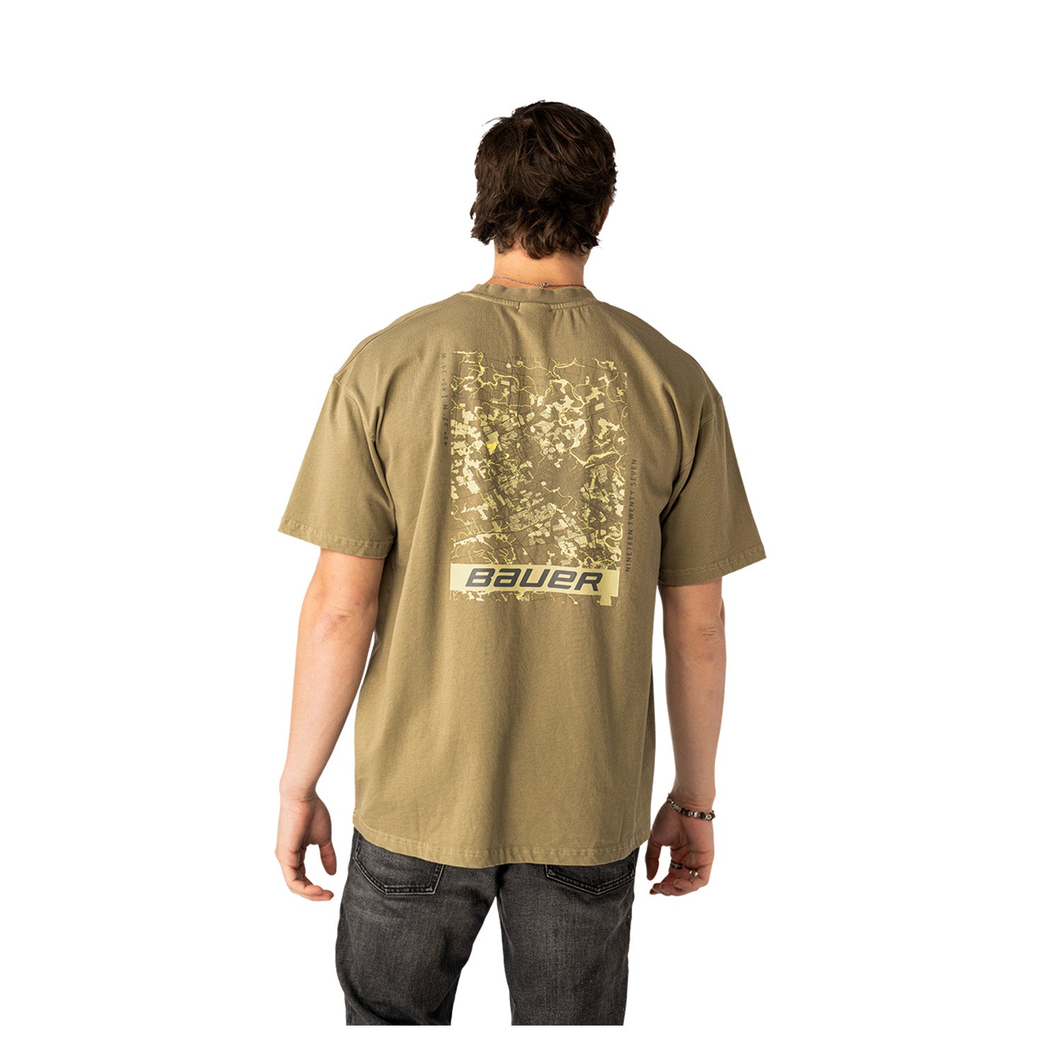 BAUER Boxy Tee - topography - Sr.