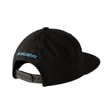 BAUER Flat Brim Snapback Cap - schwarz - Sr.