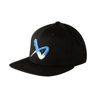 BAUER Flat Brim Snapback Cap - blk - Yth.