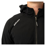 BAUER Fleece Zip Hoodie Team - schwarz - Sr.