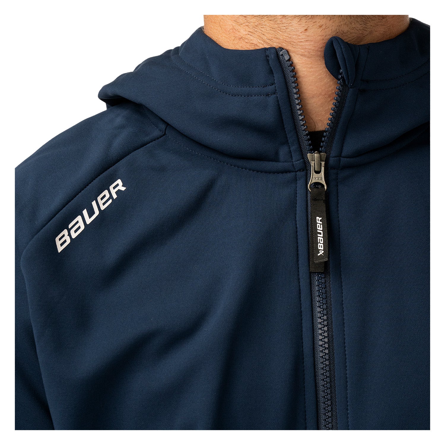 BAUER Fleece Zip Hoodie Team - marine - Sr.