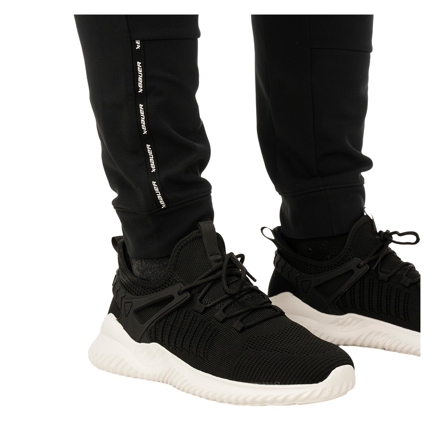 BAUER Fleece Jogger Team - schwarz - Sr.