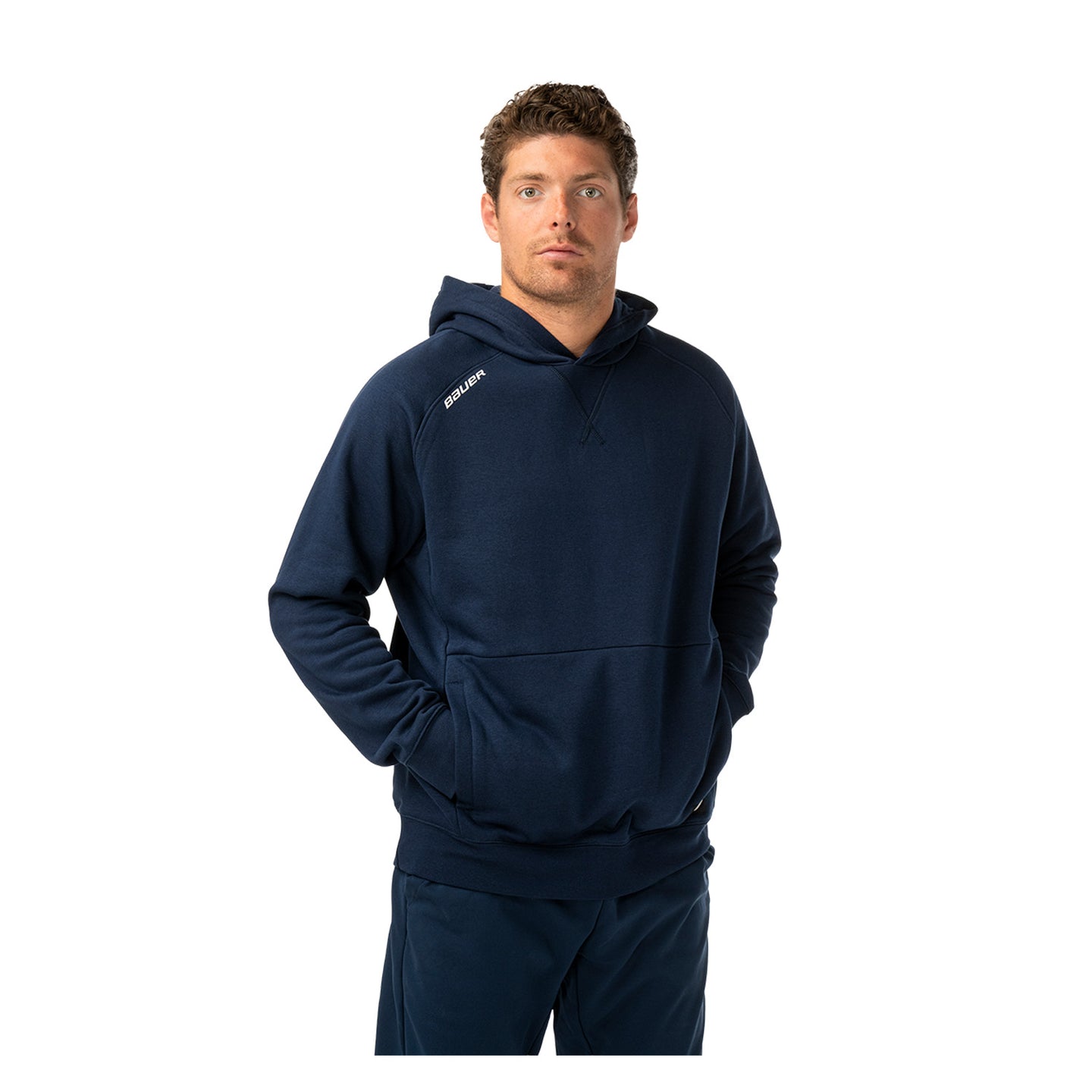 BAUER Team Hoodie Ultimate - marine - Sr.